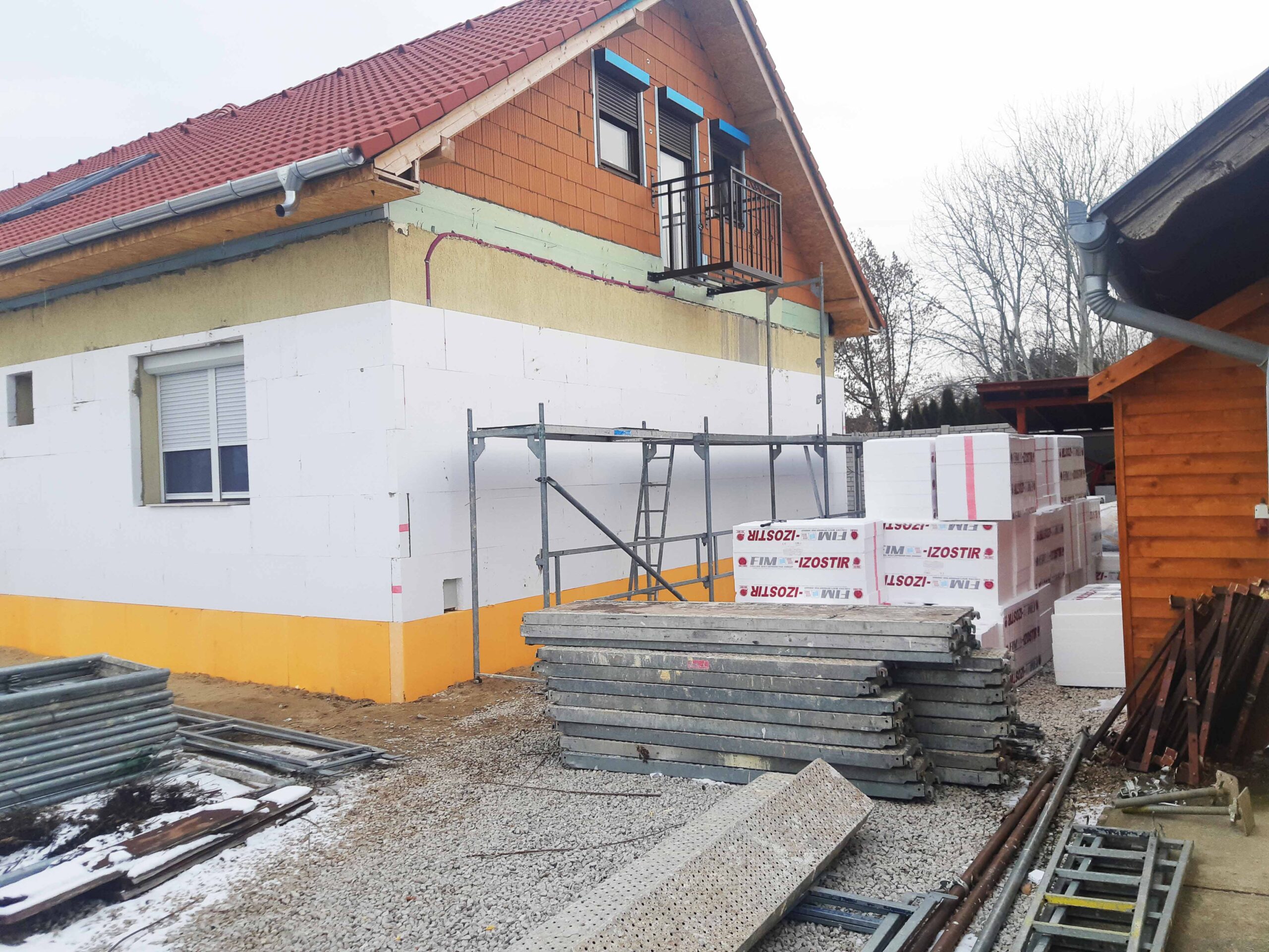 Hőszigetelés - családi ház