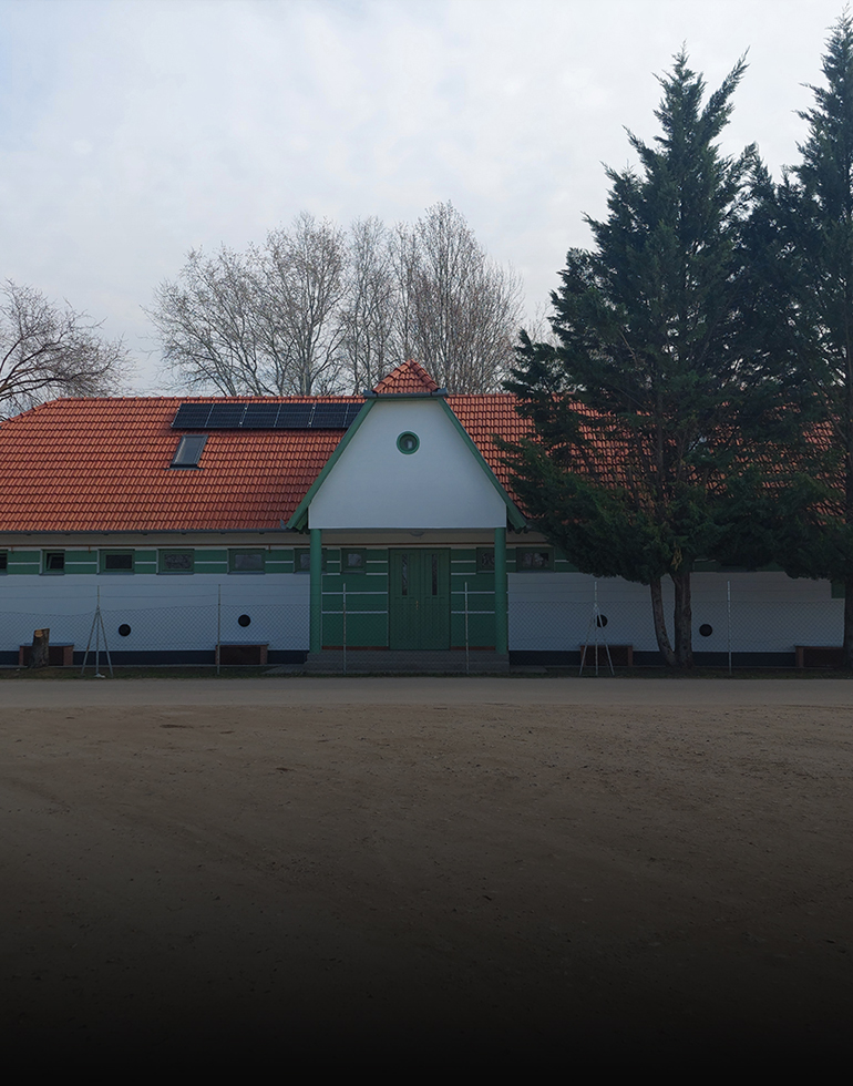 Ballószögi Sportcentrum<br>Teljes körű homlokzat képzése